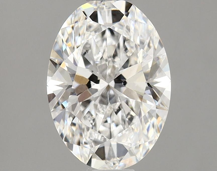 1.27 Carat Oval Shaped Ideal Cut VVS2 IGI Certified Lab Grown Diamond