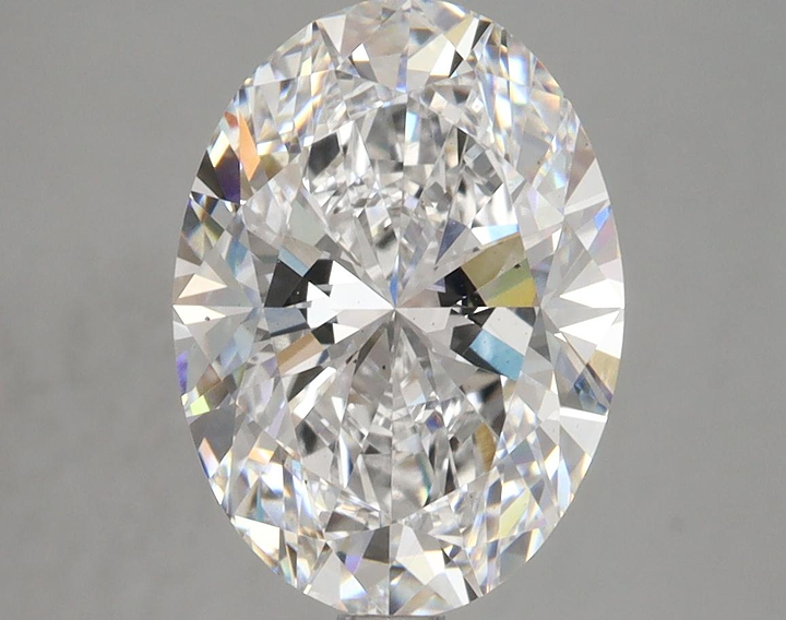 4.03 Carat Oval Shaped Ideal Cut VS2 IGI Certified Lab Grown Diamond