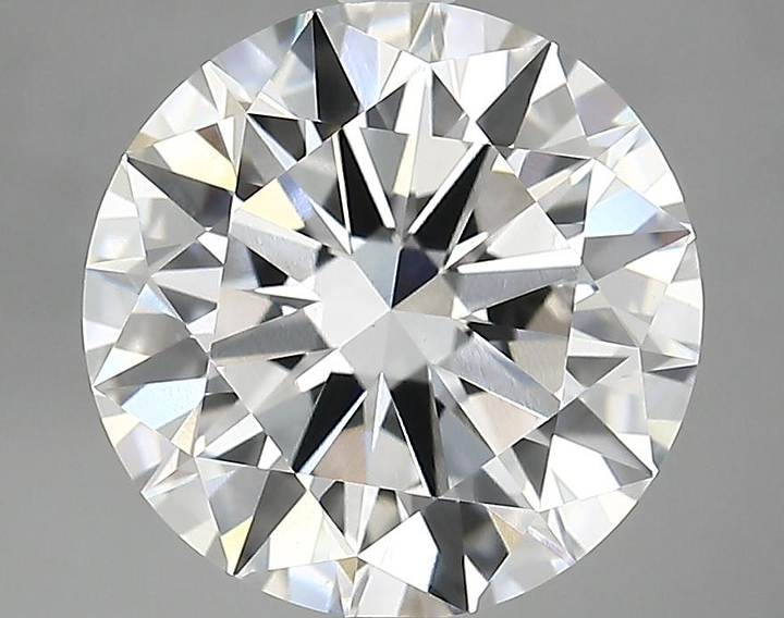 5.68 Carat Round Shaped Ideal Cut VVS2 IGI Certified Lab Grown Diamond