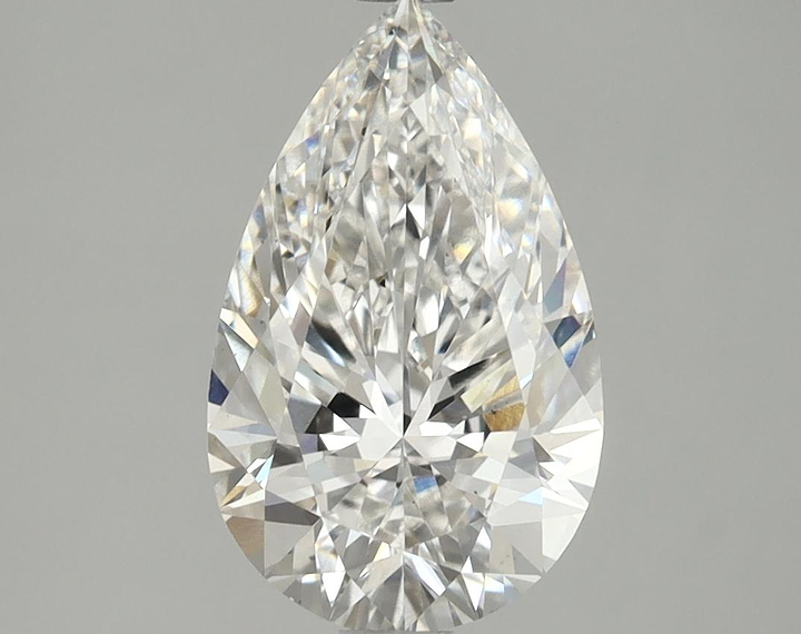 2.3 Carat Pear Shaped Ideal Cut VS2 IGI Certified Lab Grown Diamond