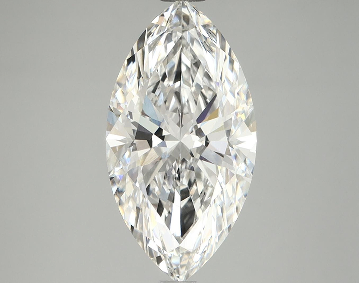 3.08 Carat Marquise Shaped Excellent Cut VVS2 IGI Certified Lab Grown Diamond