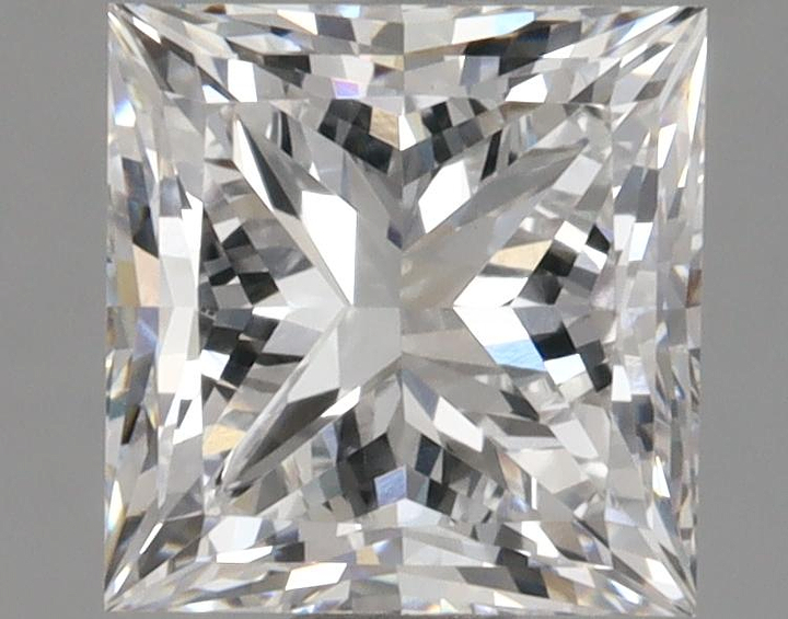 1.49 Carat Princess Shaped Ideal Cut VVS2 IGI Certified Lab Grown Diamond