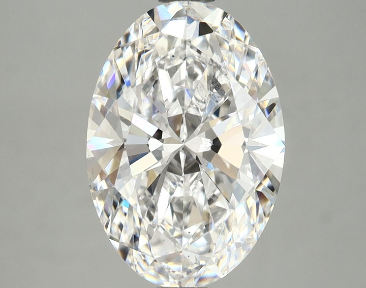 4.04 Carat Oval Shaped Ideal Cut VVS2 IGI Certified Lab Grown Diamond