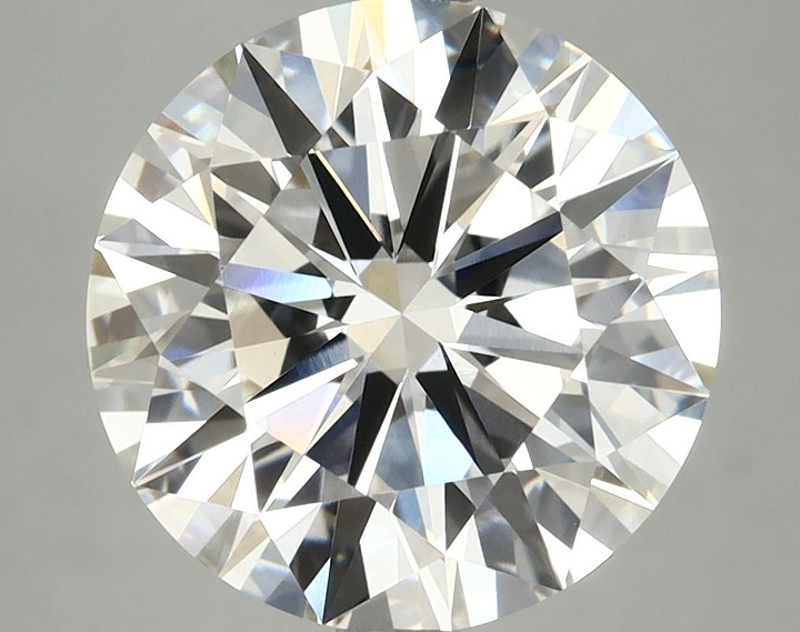 4.94 Carat Round Shaped Ideal Cut VVS2 IGI Certified Lab Grown Diamond