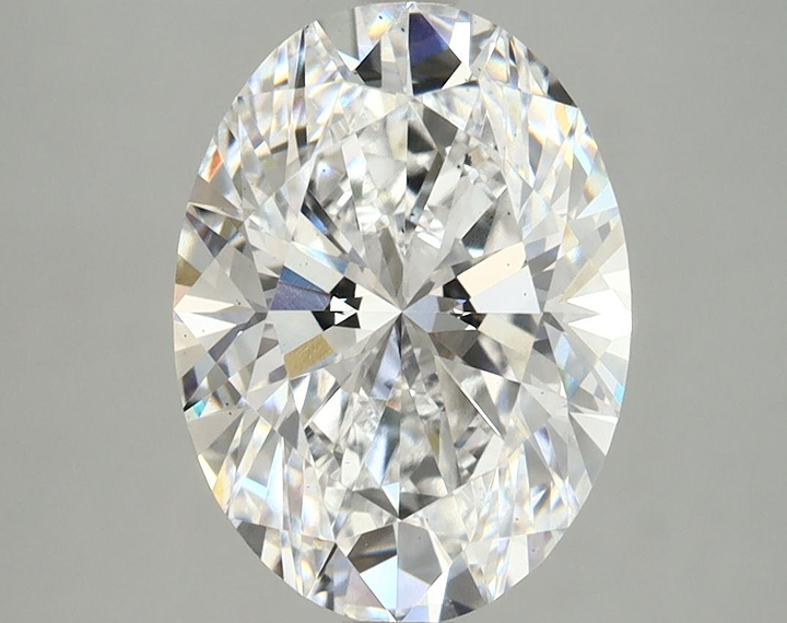 3.96 Carat Oval Shaped Ideal Cut VS2 IGI Certified Lab Grown Diamond