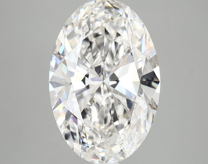 5.01 Carat Oval Shaped Ideal Cut VVS2 IGI Certified Lab Grown Diamond