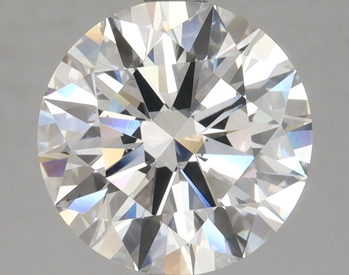 5.58 Carat Round Shaped Ideal Cut VS2 IGI Certified Lab Grown Diamond