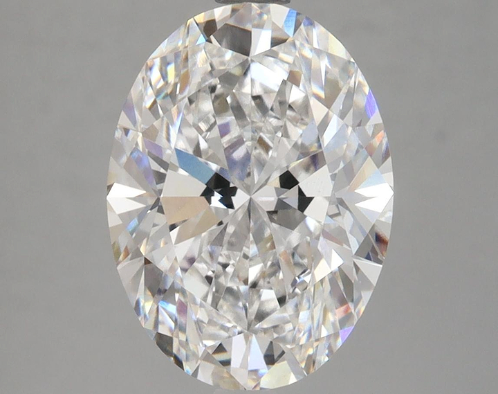 3.02 Carat Oval Shaped Excellent Cut VVS2 IGI Certified Lab Grown Diamond