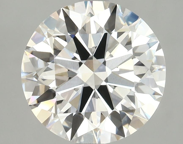 3.07 Carat Round Shaped Ideal Cut VVS2 IGI Certified Lab Grown Diamond