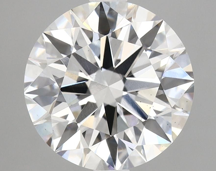 5.51 Carat Round Shaped Ideal Cut VS2 IGI Certified Lab Grown Diamond