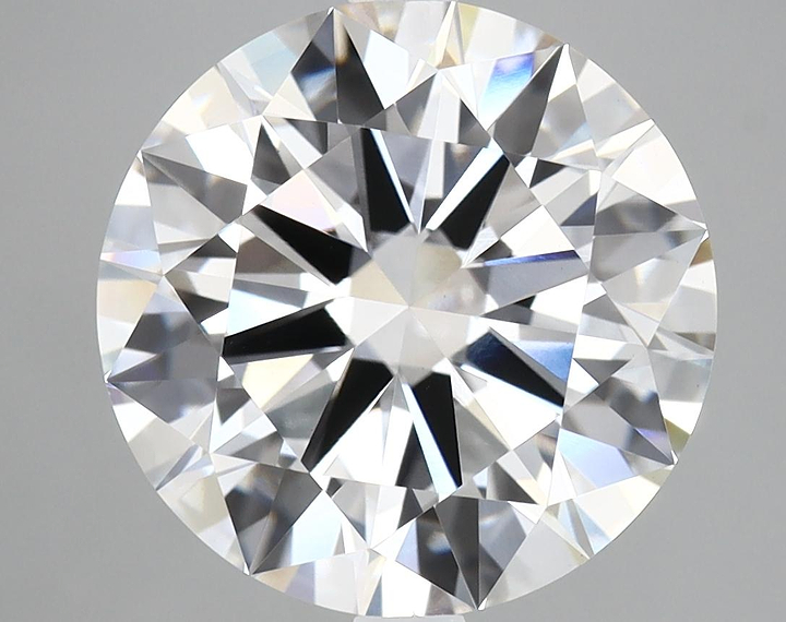 5.49 Carat Round Shaped Excellent Cut VS1 IGI Certified Lab Grown Diamond