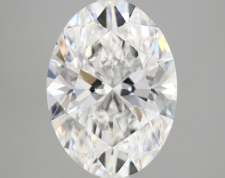 3.82 Carat Oval Shaped Excellent Cut VS2 IGI Certified Lab Grown Diamond