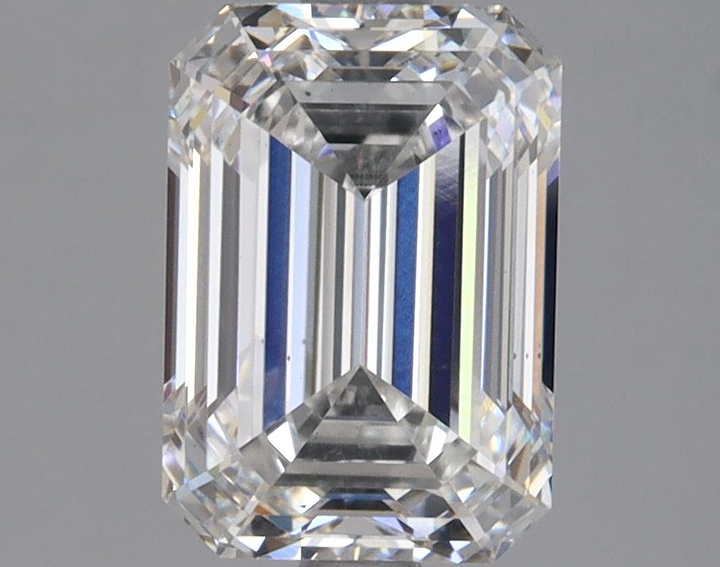 2.51 Carat Emerald Shaped Ideal Cut VS2 IGI Certified Lab Grown Diamond