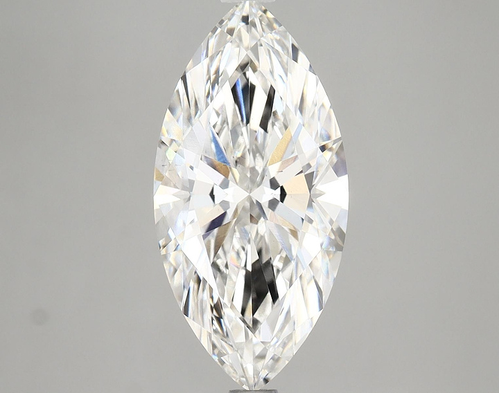 3.47 Carat Marquise Shaped Ideal Cut VS2 IGI Certified Lab Grown Diamond