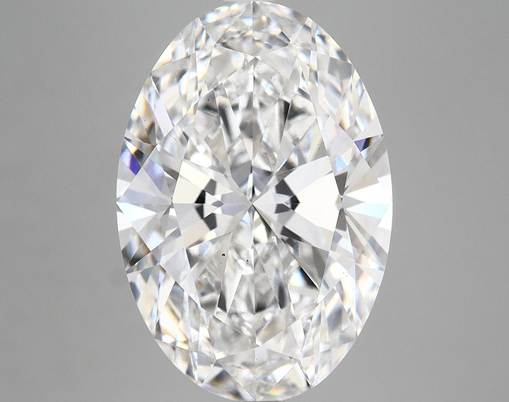 6.56 Carat Oval Shaped Ideal Cut VS2 IGI Certified Lab Grown Diamond