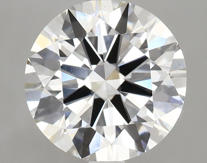 3.01 Carat Round Shaped Ideal Cut VS2 IGI Certified Lab Grown Diamond