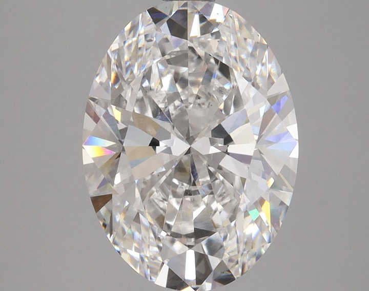 3.96 Carat Oval Shaped Excellent Cut VS2 IGI Certified Lab Grown Diamond