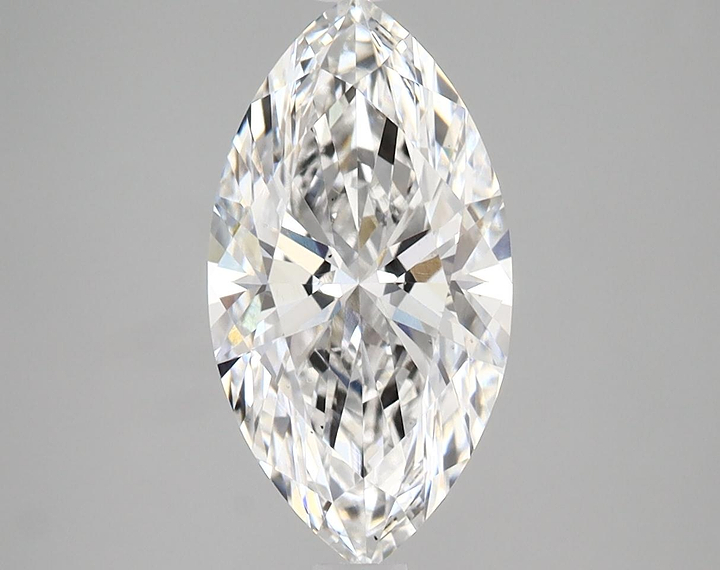 2.11 Carat Marquise Shaped Excellent Cut VS2 IGI Certified Lab Grown Diamond