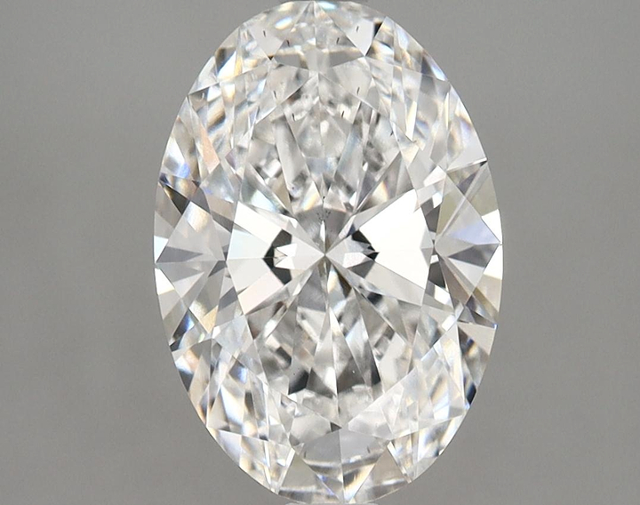 2.6 Carat Oval Shaped Ideal Cut VS2 IGI Certified Lab Grown Diamond