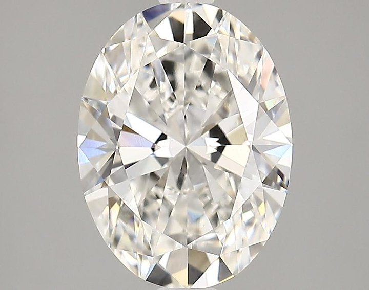 2.5 Carat Oval Shaped Excellent Cut VVS2 IGI Certified Lab Grown Diamond