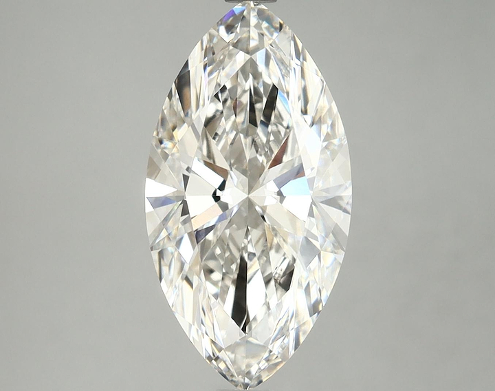 3.02 Carat Marquise Shaped Excellent Cut VVS2 IGI Certified Lab Grown Diamond