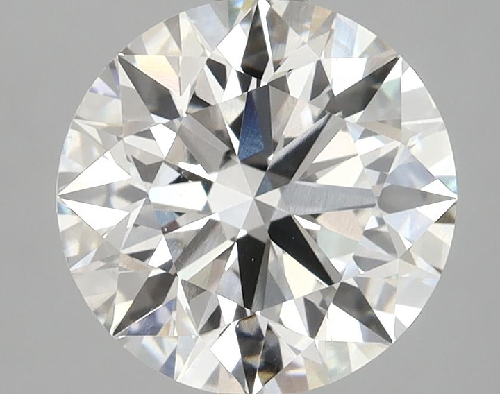 3.01 Carat Round Shaped Excellent Cut VVS2 IGI Certified Lab Grown Diamond