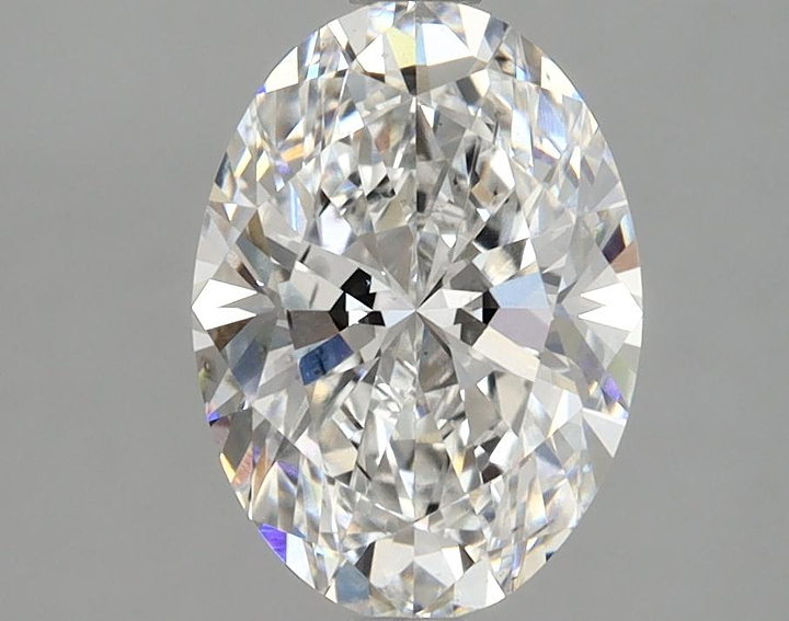 1.56 Carat Oval Shaped Ideal Cut VVS2 IGI Certified Lab Grown Diamond