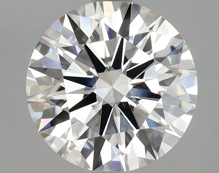 2.04 Carat Round Shaped Ideal Cut VVS2 IGI Certified Lab Grown Diamond