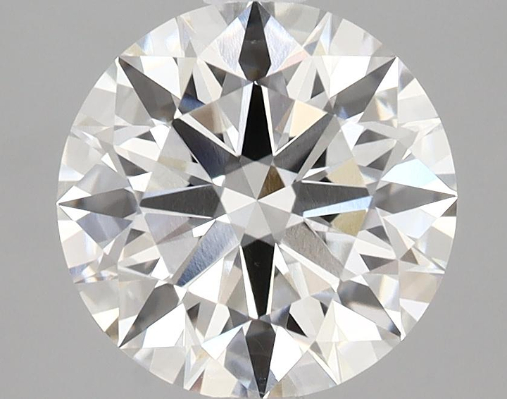 2.07 Carat Round Shaped Ideal Cut VVS1 IGI Certified Lab Grown Diamond