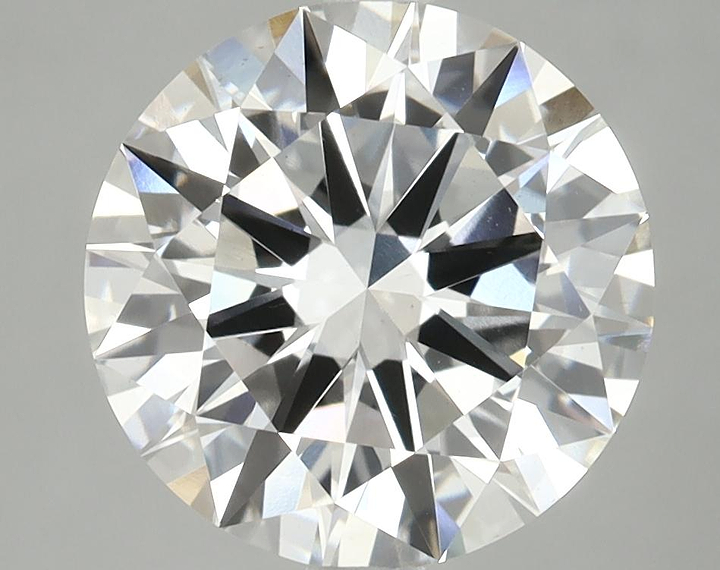 5.4 Carat Round Shaped Excellent Cut VS1 IGI Certified Lab Grown Diamond