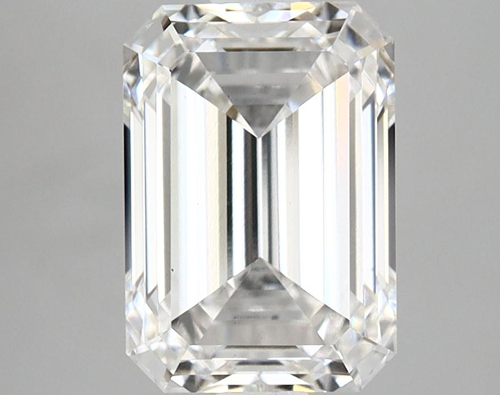 2.52 Carat Emerald Shaped Ideal Cut VS1 IGI Certified Lab Grown Diamond