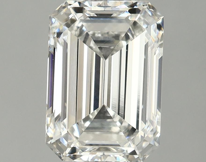 1.93 Carat Emerald Shaped Ideal Cut VVS2 IGI Certified Lab Grown Diamond