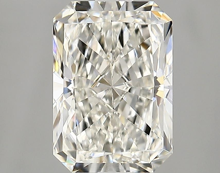 2.55 Carat Radiant Shaped Ideal Cut VVS2 IGI Certified Lab Grown Diamond