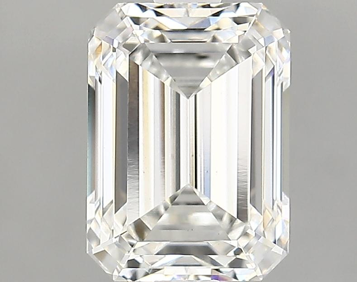 2.52 Carat Emerald Shaped Excellent Cut VS1 IGI Certified Lab Grown Diamond