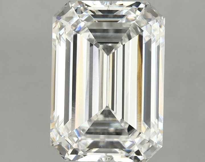 2.55 Carat Emerald Shaped Ideal Cut VS1 IGI Certified Lab Grown Diamond