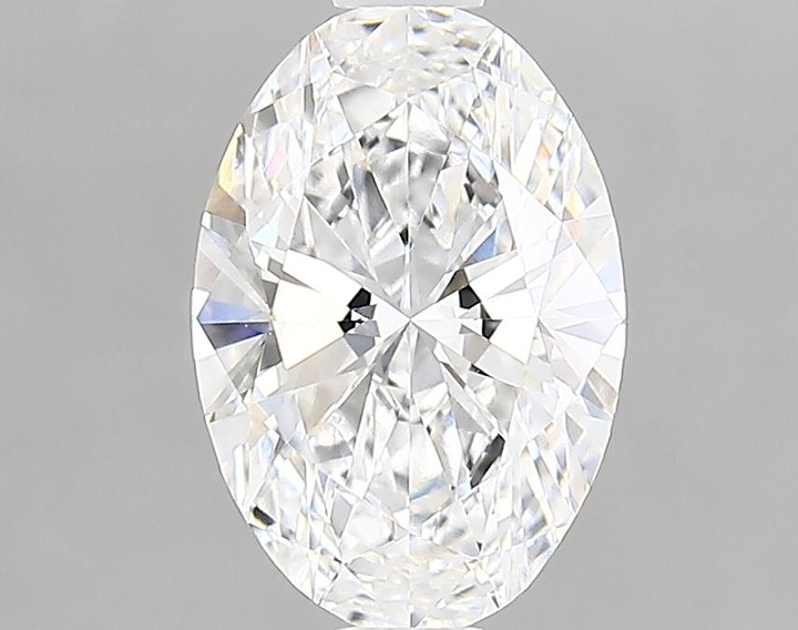 1.35 Carat Oval Shaped Ideal Cut VVS2 IGI Certified Lab Grown Diamond