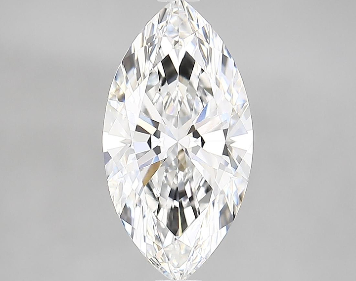 1.94 Carat Marquise Shaped Excellent Cut VVS2 IGI Certified Lab Grown Diamond