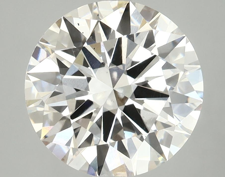 3.52 Carat Round Shaped Excellent Cut VS2 IGI Certified Lab Grown Diamond