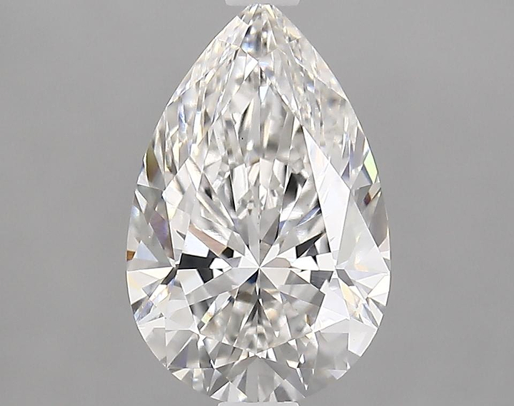 2.08 Carat Pear Shaped Ideal Cut VS1 IGI Certified Lab Grown Diamond
