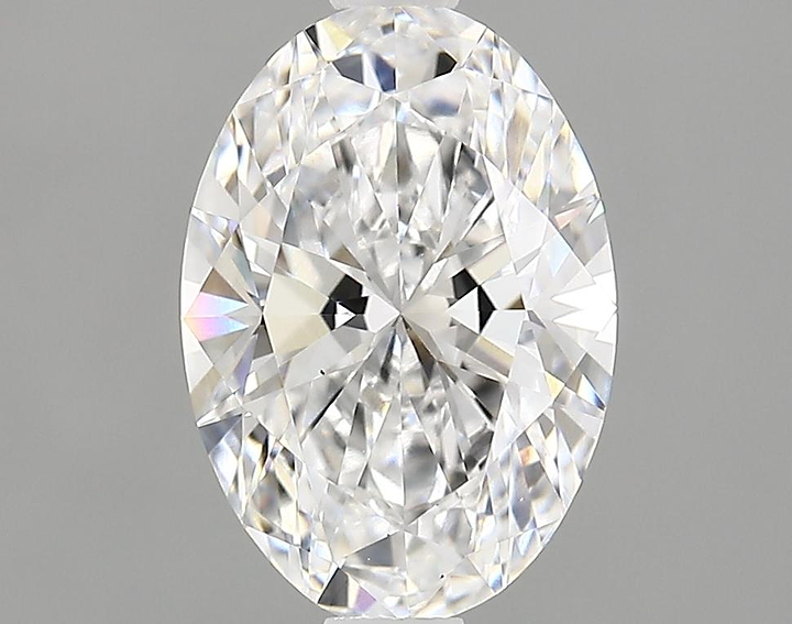 1.69 Carat Oval Shaped Ideal Cut VVS2 IGI Certified Lab Grown Diamond