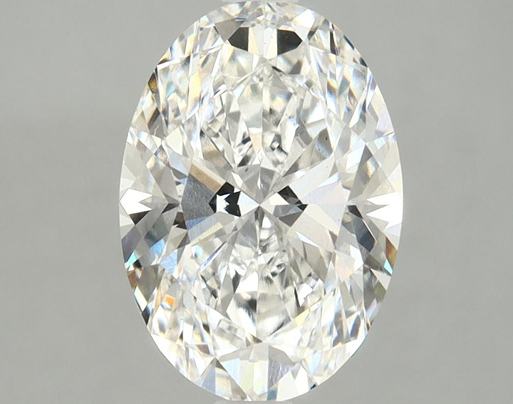 2.5 Carat Oval Shaped Ideal Cut VS2 IGI Certified Lab Grown Diamond