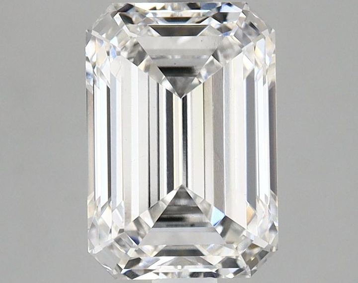2.31 Carat Emerald Shaped Ideal Cut VVS2 IGI Certified Lab Grown Diamond