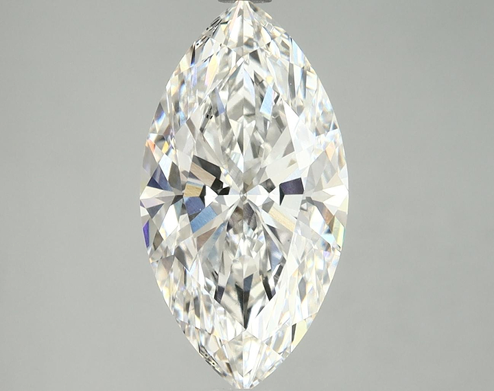 2.84 Carat Marquise Shaped Excellent Cut VS1 IGI Certified Lab Grown Diamond