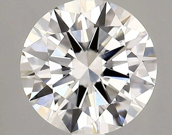 2.52 Carat Round Shaped Excellent Cut VVS2 IGI Certified Lab Grown Diamond