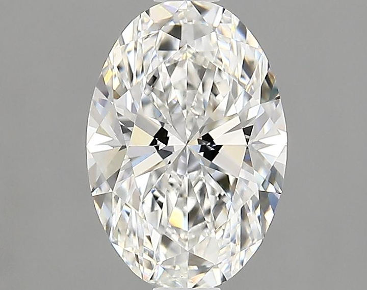 1.54 Carat Oval Shaped Ideal Cut VVS2 IGI Certified Lab Grown Diamond