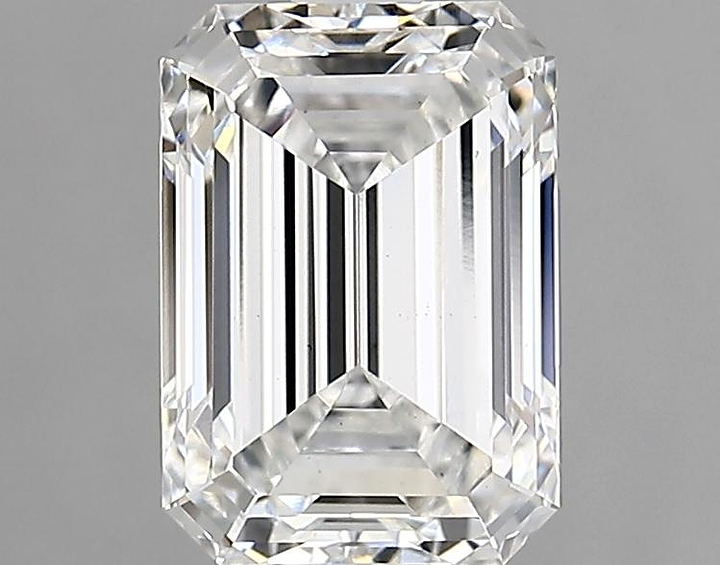 2.02 Carat Emerald Shaped Ideal Cut VS1 IGI Certified Lab Grown Diamond