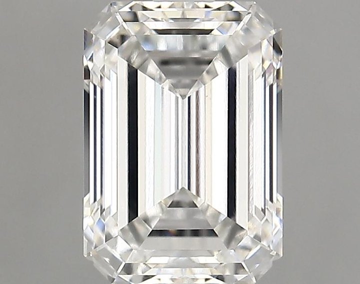 2.52 Carat Emerald Shaped Ideal Cut VVS2 IGI Certified Lab Grown Diamond