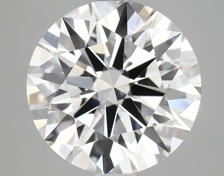 2.72 Carat Round Shaped Ideal Cut VVS2 IGI Certified Lab Grown Diamond