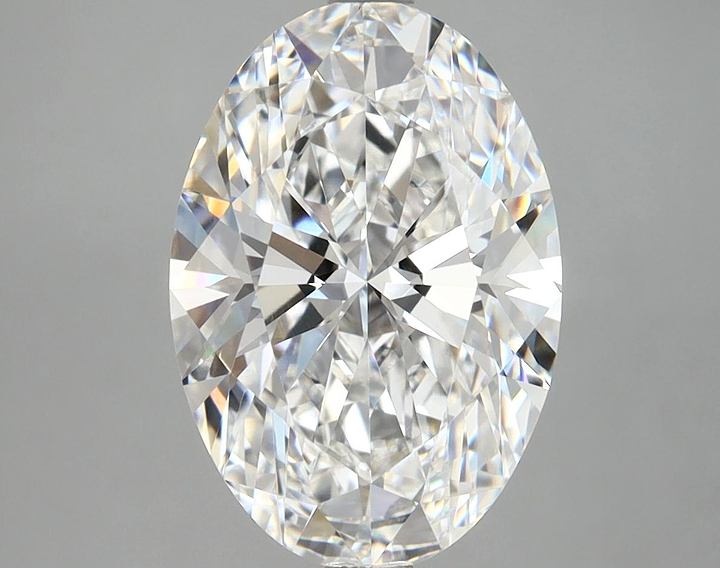 4.07 Carat Oval Shaped Ideal Cut VVS2 IGI Certified Lab Grown Diamond