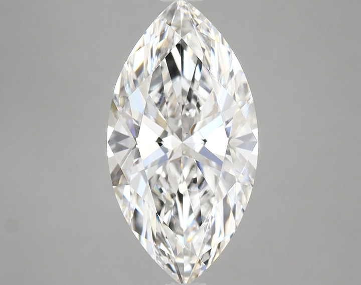 2.75 Carat Marquise Shaped Ideal Cut VS1 IGI Certified Lab Grown Diamond